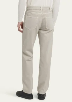 ZEGNAMen's Cotton Denim Five-Pocket Pants