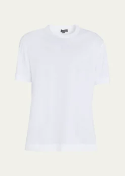 ZEGNAMen's Cotton Jersey Crewneck T-Shirt