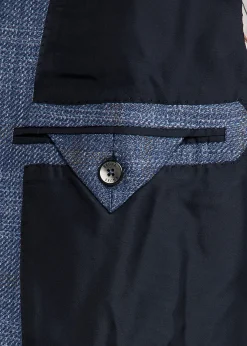 ZEGNAMen's Melange Windowpane Winter Crossover Sport Coat
