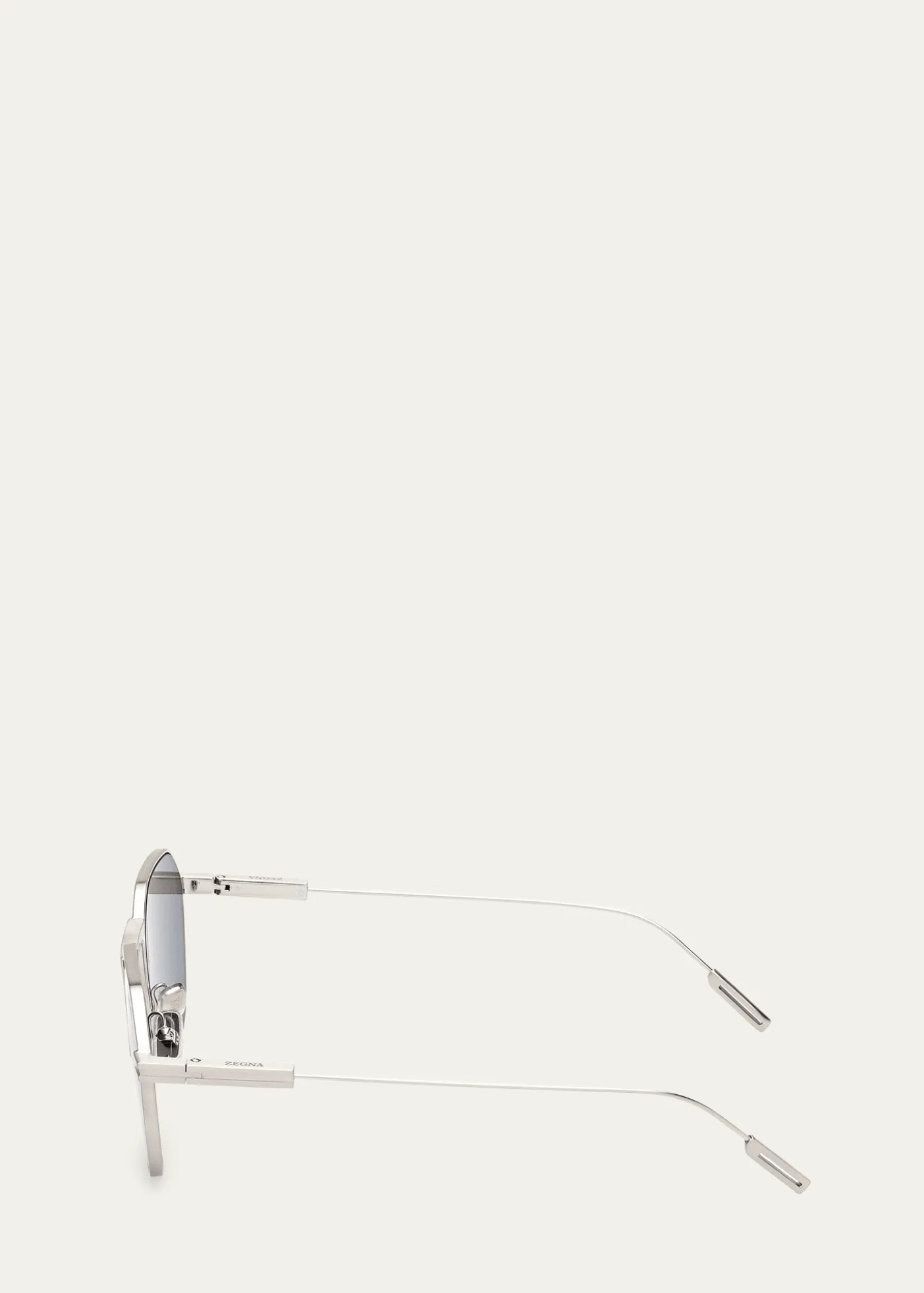 ZEGNAMen's Metal Round Sunglasses