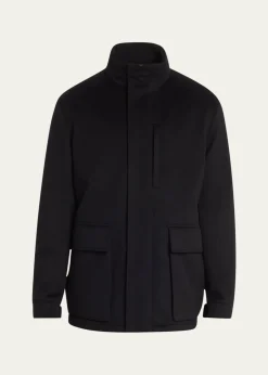 ZEGNAMen's Oasi Cashmere Elements Coat