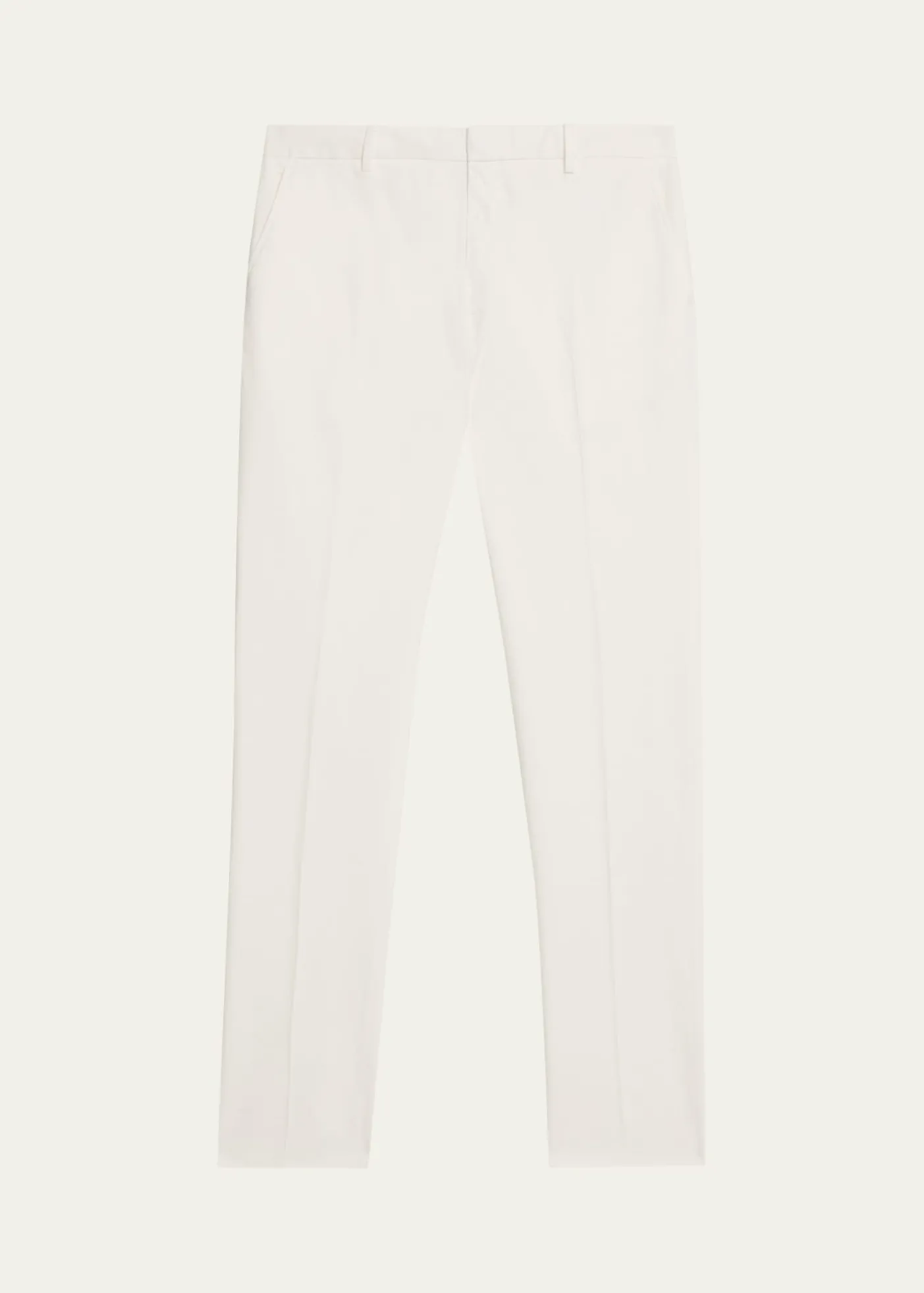 ZEGNAMen's Slim Flat-Front Pants