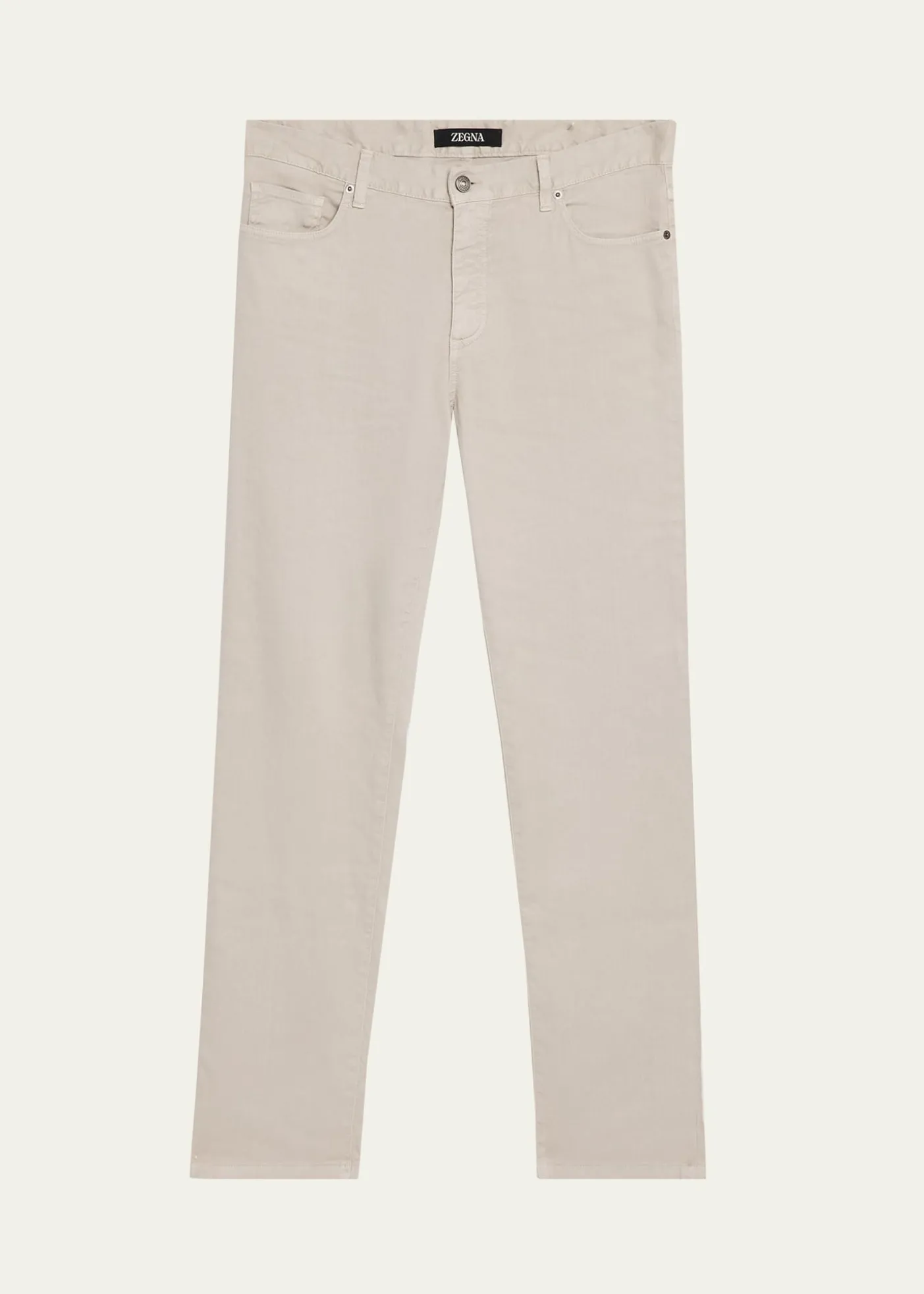 ZEGNAMen's Stretch Straight Leg Five-Pocket Pants