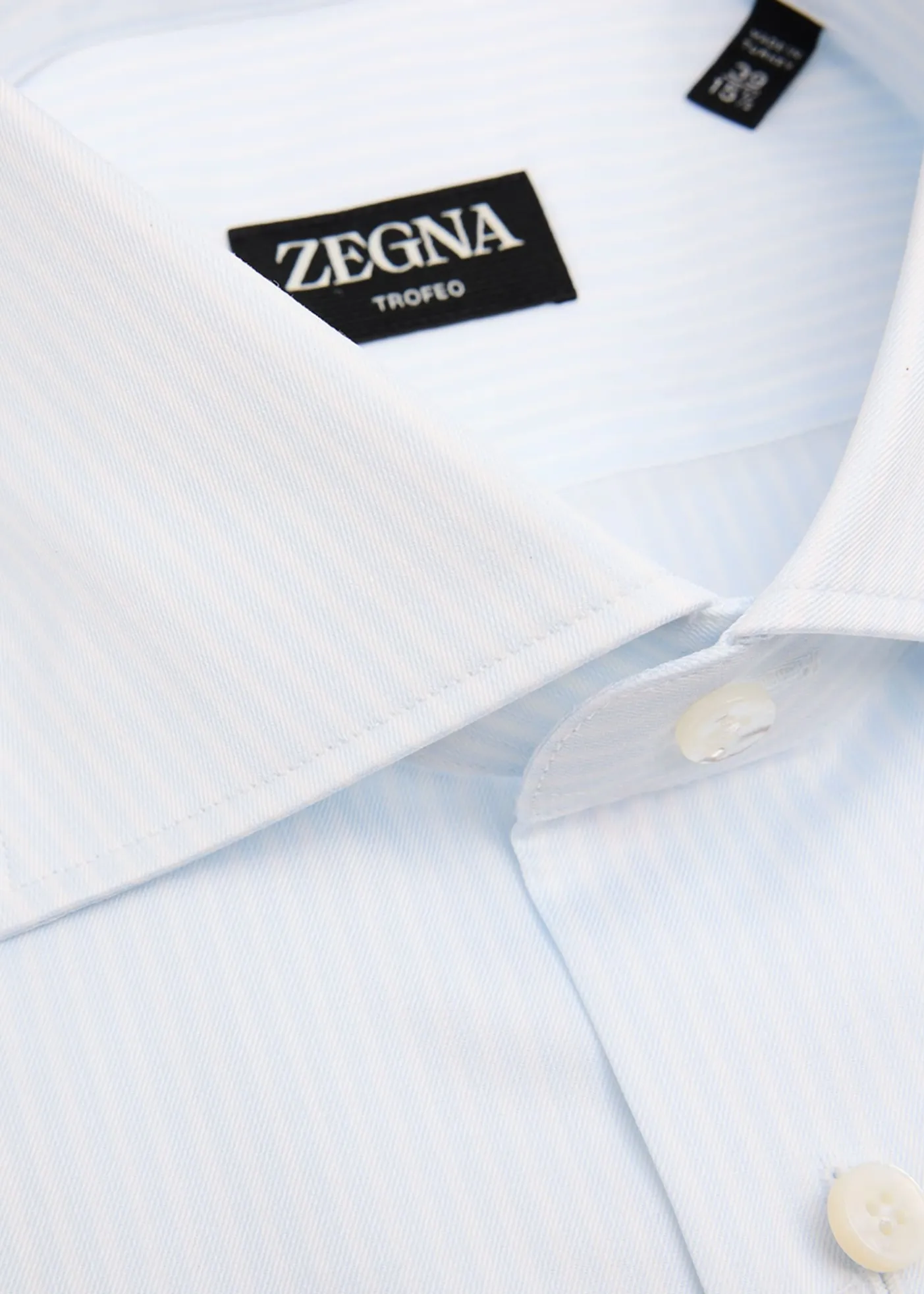 ZEGNAMen's Tonal Stripe Trofeo Cotton Dress Shirt