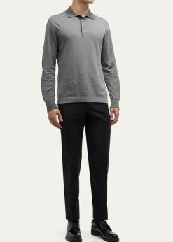 ZEGNAMen's Trofeo Slim-Straight Trousers